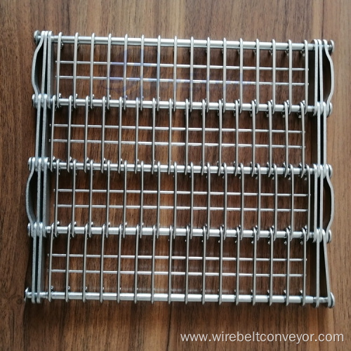 Round Wire Eye Link Conveyor Belt